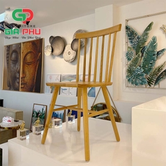 Ghế ăn cafe gỗ Pinnstol 7 nan - G12A