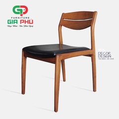 Ghế ăn ghế cafe gỗ Vega S - ghế 2 lá mặt nệm - G22