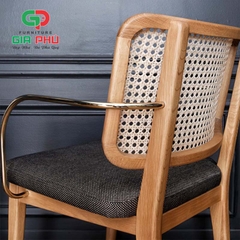 Ghế gỗ tay inox Canna - G40