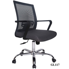 Ghế xoay tựa lưới nhân viên GL117 - Nội Thất Văn Phòng Tam Kỳ
