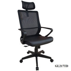 Ghế làm việc có tựa đầu Hoà Phát GL217 tựa đầu - Nội Thất  Hoà Phát Tam Kỳ
