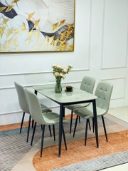 Bộ Bàn Ăn 4 Ghế CARO Nhập Khẩu GP-H63 - Nội Thất Gia Phú
