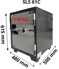 Két sắt tại Tam Kỳ - Két sắt khóa cơ Solid Hàn Quốc SLS61C - Két sắt Đà Nẵng