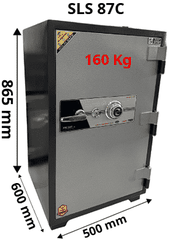 Két sắt tại Đà Nẵng - Két sắt khóa cơ Solid Hàn Quốc SLS 87C - Két sắt Tam Kỳ