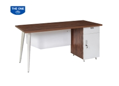 Bàn làm việc chuyên viên LUX120SHLC10 - LUX120HLC10 - LUX140HLC10 - LUX160HLC10- Bàn làm việc nhân viên kèm hộc