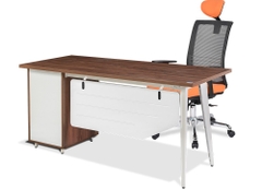 Bàn làm việc chuyên viên LUX120SHLC10 - LUX120HLC10 - LUX140HLC10 - LUX160HLC10- Bàn làm việc nhân viên kèm hộc