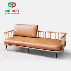 Sofa Kalmar Rustic gỗ nan lưng - S5