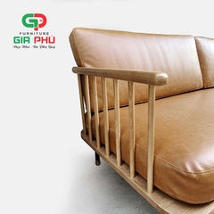 Sofa Kalmar Rustic gỗ nan lưng - S5
