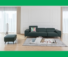 Ghế sofa phòng khách nhỏ Đà Nẵng - Sofa chữ I da cao cấp sofachuI03