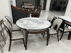 Bàn ăn tròn gấp gọn - bàn ăn thông minh tại Tam Kỳ bàn ăn F25-02- Nội thất Gia Phú - Nội thất Quảng Nam