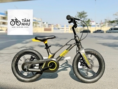 XE ĐẠP TRẺ EM MIAMOR MARS 14 INCH - Ghi Vàng