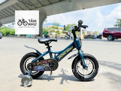 Xe Đạp Trẻ Em Thống Nhất BatWheel - Xanh 16 inch