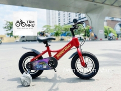 Xe Đạp Trẻ Em Thống Nhất BatWheel - Đỏ 16 inch