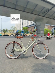 XE ĐẠP THỜI TRANG MIAMOR CITY HONEY 26in Milk Green