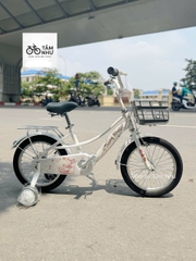 Xe Đạp Trẻ Em Thống Nhất Bunny V26 - 12 inch - Trắng