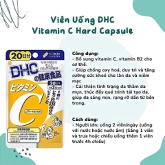 Viên uống  Bổ sung Vitamin C Nhật Bản Gói 20 ngày, 30 ngày, 60 ngày HÀNG NHẬT VIỆT TIẾN