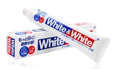Kem đánh răng White & White Nhật Lion 150g