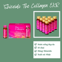 The Collagen Shiseido  ( Hộp 10 chai 50ml ) Nội Địa Nhật Chính Hãng