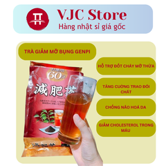 Trà Genpi hỗ trợ giảm mỡ thừa Orihiro Nhật Bản 60 gói/túi