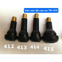 Van cao su lõi đồng cho lốp không săm (không ruột), ô tô TR-414 (dài52 mm)