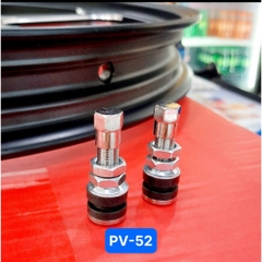 Van thẳng chế lốp xe máy có săm (ruột) thành lốp không săm (ruột) (dài 52 mm)