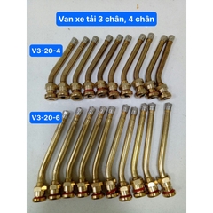 Van lốp không săm (không ruột) xe tải, xe buýt ( đường kính lỗ vành 9,7mm, chiều dài 92mm) V3-20-4