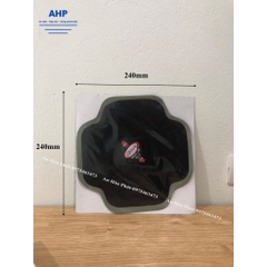 Hộp 5 miếng vá bố vải dành cho lốp không săm và lốp có săm -Lotus-Ấn Độ GL-6-240x240mm