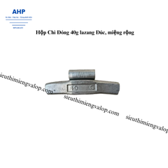 Hộp Chì Đóng 40g lazang Đúc, miệng rộng AW40