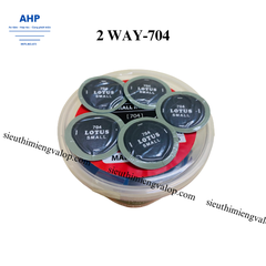 Hộp 160 miếng vá săm lốp dùng để vá săm lốp  ô tô và xe máy (không có bố vải)-Lotus-Ấn Độ LT11-43mm(704)