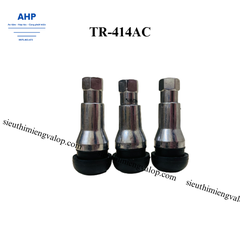 Van cao su,bọc vỏ innox lõi đồng cho lốp không săm (không ruột), ô tô TR-414AC (dài 52 mm)