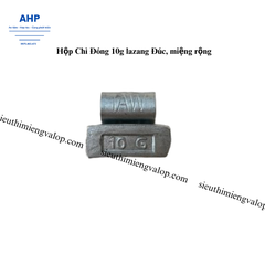 Hộp Chì Đóng 10g lazang Đúc, miệng rộng AW10