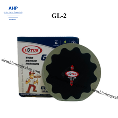 Hộp 10 miếng vá bố vải dành cho lốp không săm và lốp có săm -Lotus-Ấn Độ GL-2-93mm