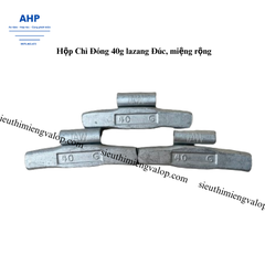 Hộp Chì Đóng 40g lazang Đúc, miệng rộng AW40