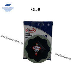 Hộp 25 miếng vá bố vải dành cho lốp không săm và lốp có săm -Lotus-Ấn Độ GL-0-60mm.