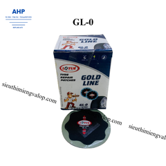 Hộp 25 miếng vá bố vải dành cho lốp không săm và lốp có săm -Lotus-Ấn Độ GL-0-60mm.