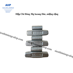 Hộp Chì Đóng 30g lazang Đúc, miệng rộng AW30
