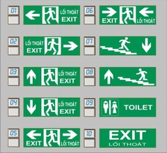 MUA ĐÈN EXIT GIÁ RẺ TẠI BẮC NINH.