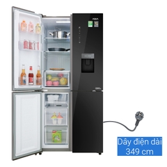 Tủ lạnh Aqua Inverter 456 lít AQR-IGW525EM(GB)