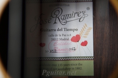 José Ramírez Guitarra del Tiempo kỷ niệm 135 năm - tình trạng như mới