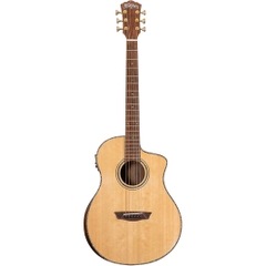 Guitar Acoustic Washburn Bella Tono Allure Elite NATSCE Natural