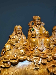 Bộ ba Ngài Tam Đa gỗ Nu Ngọc Am Đẹp