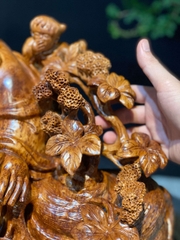 Tượng di lạc Gỗ Nu Ngọc Am Đẹp