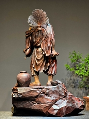 Tượng Tế Công Gỗ Trắc Đẹp