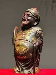 Tượng Ngài Thương Gia gỗ Vương Mộc tử đàn đẹp