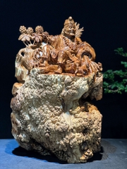 Tượng Tế Công Gỗ Nu Ngọc am thơm