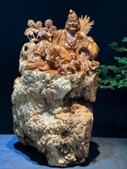 Tượng Tế Công Gỗ Nu Ngọc am thơm