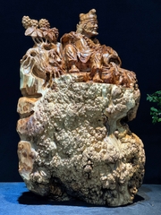 Tượng Tế Công Gỗ Nu Ngọc am thơm
