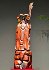 Tượng Ngài Quan Công Gỗ Trắc đẹp