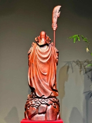 Tượng Ngài Quan Công Gỗ Tử Đàn Đẹp
