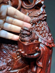 Tượng Ngài Quan Công Gỗ Tử Đàn Đẹp